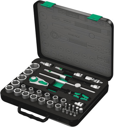 Wera 05003645001 - 8100 Sc 2 Zyklop 1/2" Zyklop 1/2" Dr. Set 2